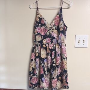 Floral Spaghetti Strap‎ Dress
